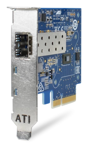 Allied Telesis DNC10SP&comma; Faser&comma; 10000 Mbit&sol;s&comma; blau&comma; silber