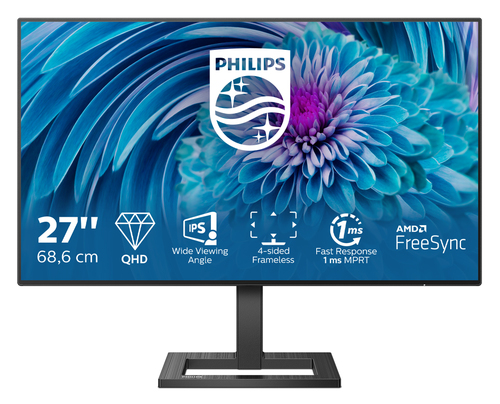 27 Zoll Philips 275E2FAE/00, 68,6cm TFT, 75 Hz, Quad HD, 4ms, 2x HDMI, 1x DP 27 Zoll Philips 275E2FAE/00, 68,6cm TFT, 75 Hz, Quad HD, 4ms, 2x HDMI, 1x DP