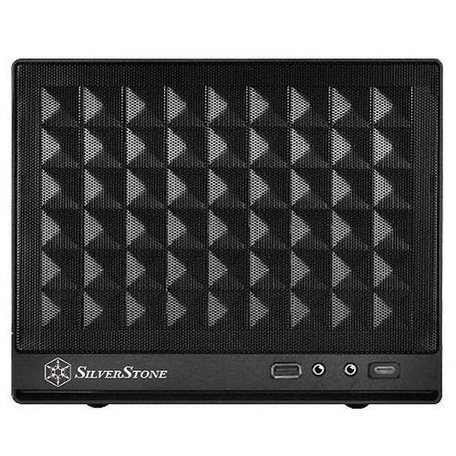 Silverstone SG13&comma; Mini Tower&comma; schwarz