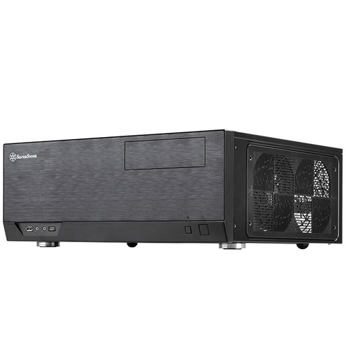 Silverstone GD09B-C, HTPC, schwarz Silverstone GD09B-C, HTPC, schwarz