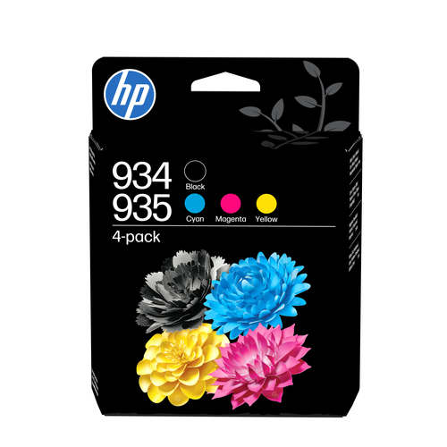 HP 935 4-Pack CMY(3)/934 Black Original Ink Cartridge Combo, original, schwarz, cyan, magenta, gelb HP 935 4-Pack CMY(3)/934 Black Original Ink Cartridge Combo, original, schwarz, cyan, magenta, gelb