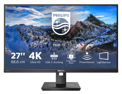 27 Zoll Philips 279P1&sol;00&comma; 68&comma;6cm TFT&comma; 60 Hz&comma; 4K Ultra HD&comma; 4ms&comma; 2x HDMI&comma; 1x DP&comma; integrierter USB-Hub