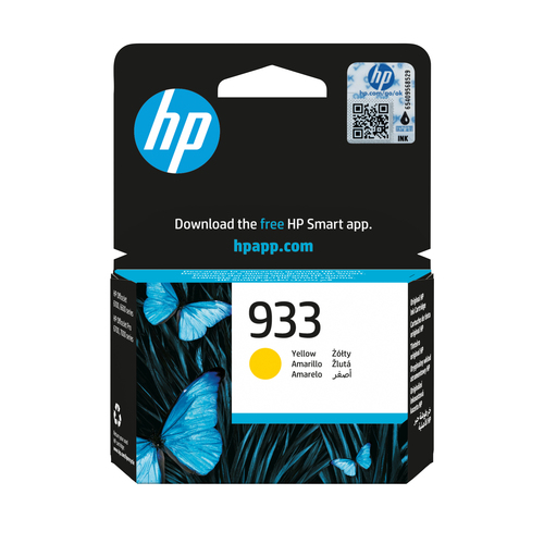 HP 933 Yellow Officejet Ink Cartridge, original, gelb HP 933 Yellow Officejet Ink Cartridge, original, gelb