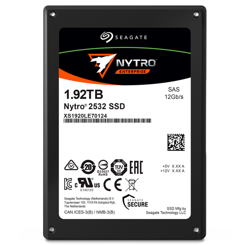 1,92 TB SSD Seagate Nytro 2532, lesen: 840 MB/s, schreiben: 650 MB/s 1,92 TB SSD Seagate Nytro 2532, lesen: 840 MB/s, schreiben: 650 MB/s