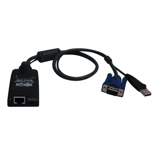 Tripp Lite B055-001-USB Tastatur/Video/Maus (KVM)-Kabel Schwarz Tripp Lite B055-001-USB Tastatur/Video/Maus (KVM)-Kabel Schwarz
