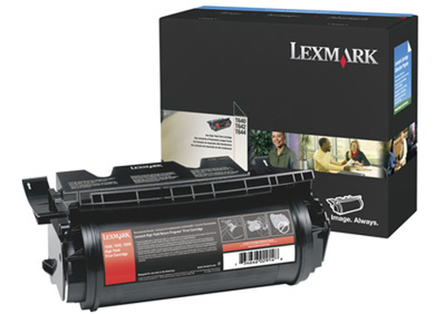 Lexmark T640, T642, T644 High Yield Print Cartridge, original, schwarz, Toner Lexmark T640, T642, T644 High Yield Print Cartridge, original, schwarz, Toner