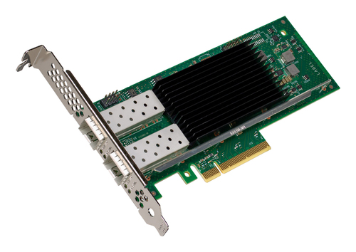Intel E810-XXVDA2, Faser, schwarz, grün, silber Intel E810-XXVDA2, Faser, schwarz, grün, silber