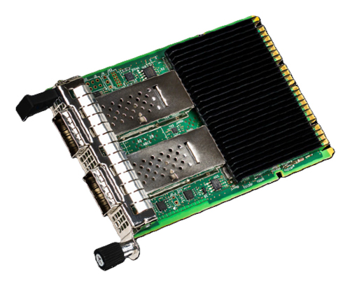 Intel E810CQDA2OCPV3, Faser, 100000 Mbit/s, schwarz, grün, grau Intel E810CQDA2OCPV3, Faser, 100000 Mbit/s, schwarz, grün, grau