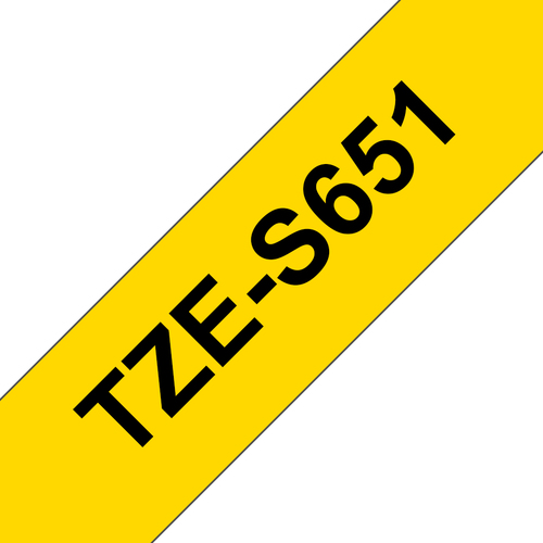Brother TZE-S651&comma; Schriftbandkassette&comma; 2&comma;4 cm