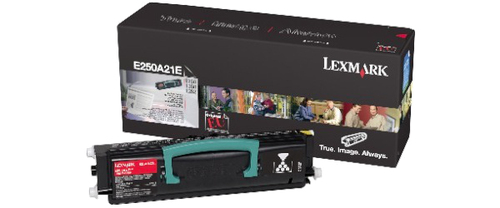 Lexmark E250, E35x, original, schwarz, Toner Lexmark E250, E35x, original, schwarz, Toner