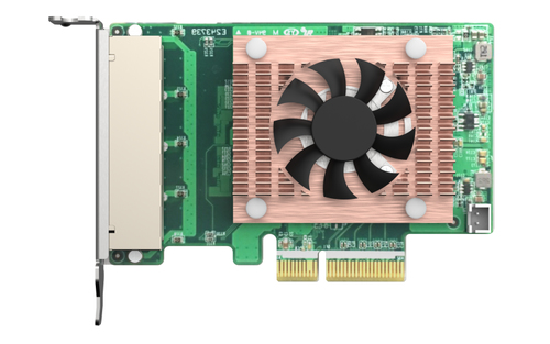 QNAP QXG-2G4T-I225, Ethernet, 2500 Mbit/s QNAP QXG-2G4T-I225, Ethernet, 2500 Mbit/s