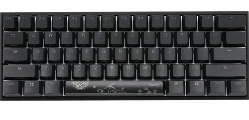 Ducky Mecha Mini Tastatur Gaming USB Deutsch Schwarz