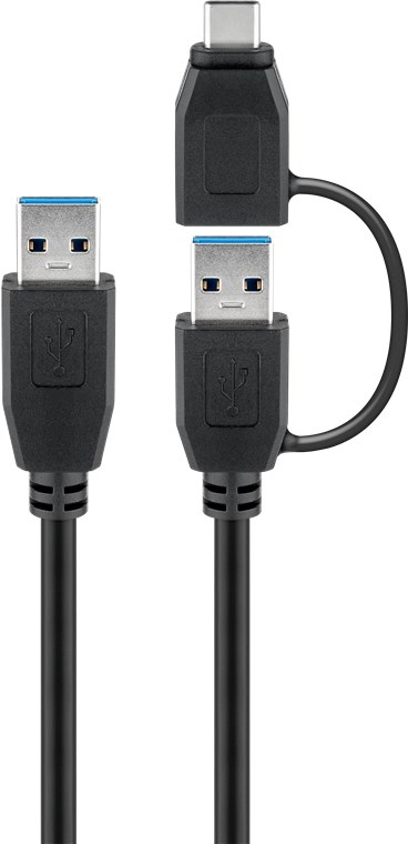 1m USB 3.0-Kabel, Typ-A auf Typ-C Adapter 1m USB 3.0-Kabel, Typ-A auf Typ-C Adapter
