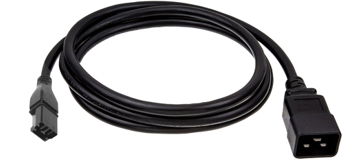HPE SDG300 - C20 250V 16Amp Black 1m Jumper Cord