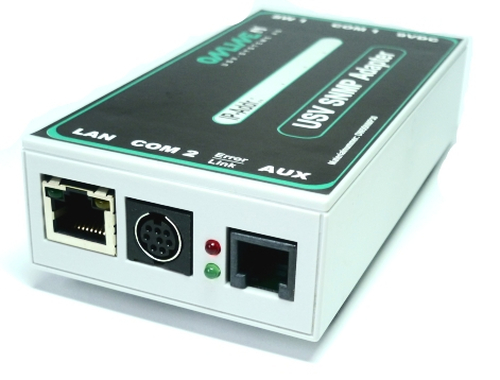 ONLINE USV-Systeme DW5SNMP20, 10/100BaseT(X), Ethernet, 100 Mbit/s, grün ONLINE USV-Systeme DW5SNMP20, 10/100BaseT(X), Ethernet, 100 Mbit/s, grün