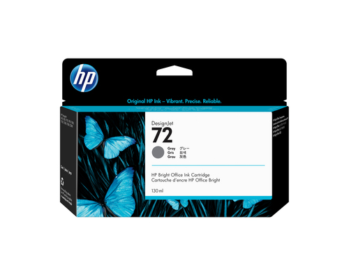 HP 72 130-ml Gray DesignJet Ink Cartridge HP 72 130-ml Gray DesignJet Ink Cartridge