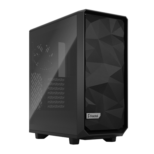 Fractal Design Meshify 2 Compact, Tower, schwarz, Glasfenster Fractal Design Meshify 2 Compact, Tower, schwarz, Glasfenster