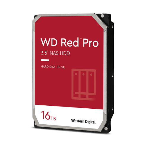 16 TB HDD Western Digital Red Pro, SATA 6 Gbit/s 16 TB HDD Western Digital Red Pro, SATA 6 Gbit/s