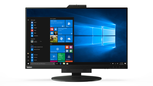 27 Zoll Lenovo ThinkCentre TIO27&comma; 68&comma;6cm TFT&comma; 75 Hz&comma; Quad HD&comma; 14ms&comma; 1x HDMI&comma; 1x DP&comma; integrierte Kamera&comma; integrierter USB-Hub