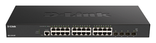 D-Link DXS-1210-28T L2/L3 Managed Switch, 24x RJ-45, Backplane: 680 Gbit/s D-Link DXS-1210-28T L2/L3 Managed Switch, 24x RJ-45, Backplane: 680 Gbit/s