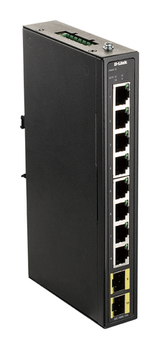 D-Link DIS-100G-10S Unmanaged Switch, 8x RJ-45, Backplane: 20 Gbit/s D-Link DIS-100G-10S Unmanaged Switch, 8x RJ-45, Backplane: 20 Gbit/s