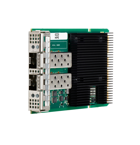 HPE Intel X710-DA2 Ethernet 10Gb 2-port SFP+ OCP3 Adapter for, Ethernet / Fiber, 10 Mbit/s HPE Intel X710-DA2 Ethernet 10Gb 2-port SFP+ OCP3 Adapter for, Ethernet / Fiber, 10 Mbit/s