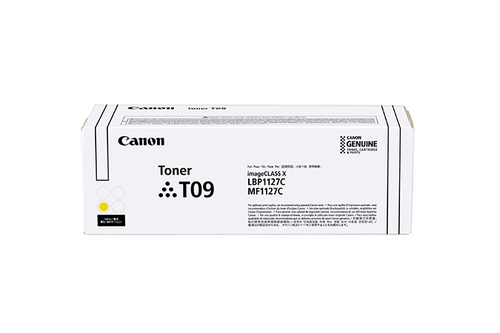 Canon TONER T09 Y, original, gelb, Toner Canon TONER T09 Y, original, gelb, Toner