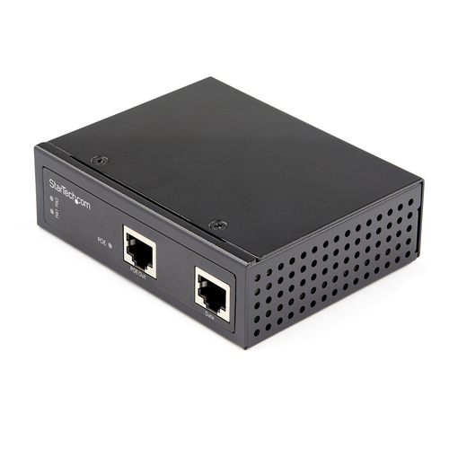 StarTech.com Industrial Gigabit PoE Injector - High Speed/High Power 90W - 802.3bt PoE ++ 48V-56VDC-Hutschiene UPoE / Ultra Power Over Ethernet-Injektor Adapter -40°;C bis 75°;C Robust StarTech.com Industrial Gigabit PoE Injector - High Speed/High Power 90W - 802.3bt PoE ++ 48V-56VDC-Hutschiene UPoE / Ultra Power Over Ethernet-Injektor Adapter -40°;C bis 75°;C Robust
