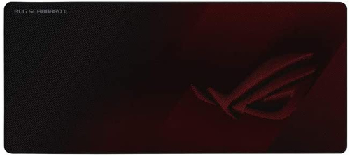 ASUS Scabbard II&comma; schwarz&comma; rot&comma; Gaming-Mauspad&comma; 400x900x3mm