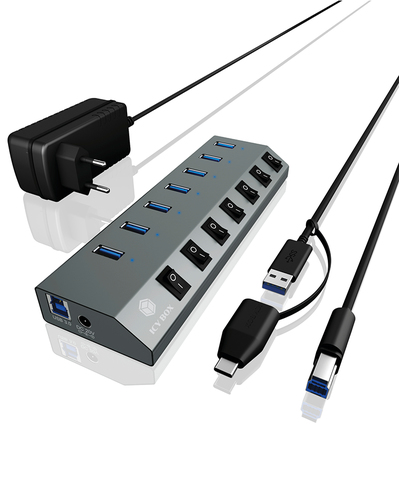 ICY BOX IB-HUB1701-C3 USB 3.2 Gen 1 ICY BOX IB-HUB1701-C3 USB 3.2 Gen 1