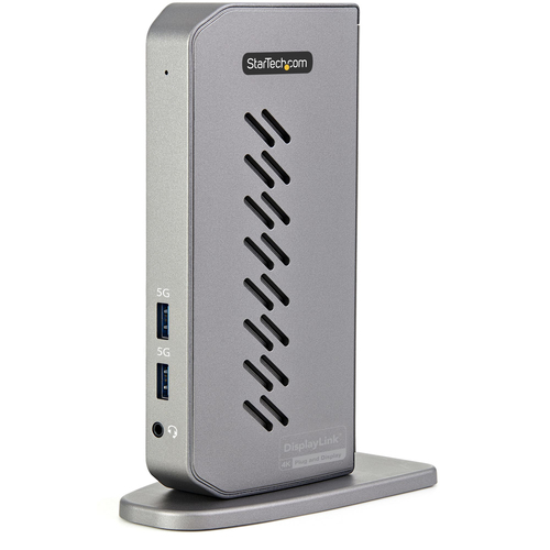 StarTech&period;com DK30A2DHUUE&comma; USB 3&period;2 Gen 1 &lpar;3&period;1 Gen 1&rpar; Type-B&comma; schwarz&comma; grau&comma; Aluminium Geh&auml;use