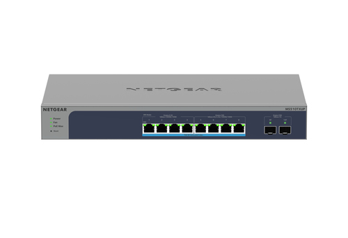 NETGEAR MS510TXUP L2&plus; Managed Switch&comma; 8x RJ-45&comma; Backplane&colon; 140 Gbit&sol;s&comma; PoE