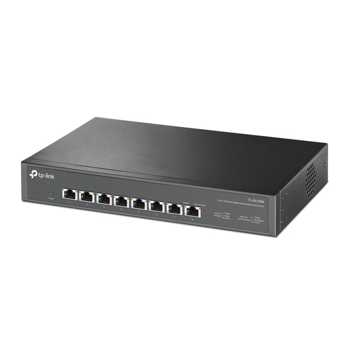 TP-Link TL-SX1008 Unmanaged Switch, 8x RJ-45, Backplane: 160 Gbit/s TP-Link TL-SX1008 Unmanaged Switch, 8x RJ-45, Backplane: 160 Gbit/s