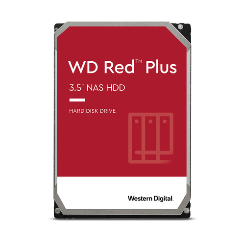 10 TB HDD Western Digital Red Plus&comma; SATA 6 Gbit&sol;s