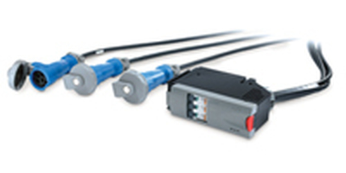 APC APC-IT-Energieverteilungsmodul 3x1-polig&comma; 3-adrig&comma; 32 A&comma; 3xIEC309&comma; 480 cm&comma; 540 cm&comma; 600 cm