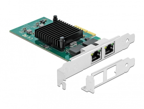 DeLOCK 89021, 10/100/1000BaseT(X), Ethernet, 1000 Mbit/s, schwarz, grün, metallisch DeLOCK 89021, 10/100/1000BaseT(X), Ethernet, 1000 Mbit/s, schwarz, grün, metallisch