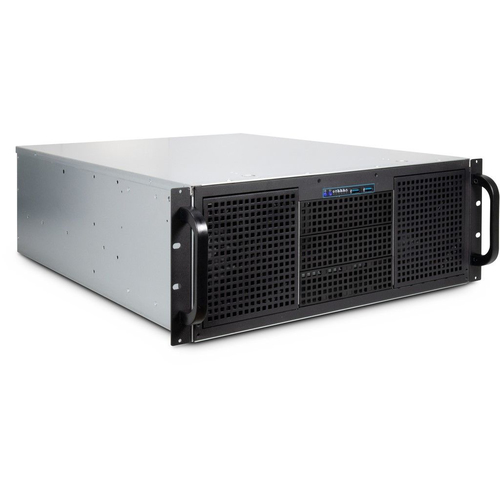 Inter-Tech 4U 40255&comma; Rack&comma; schwarz&comma; grau