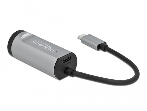 DeLOCK 64116&comma; Ethernet&comma; 5000 Mbit&sol;s&comma; schwarz&comma; grau
