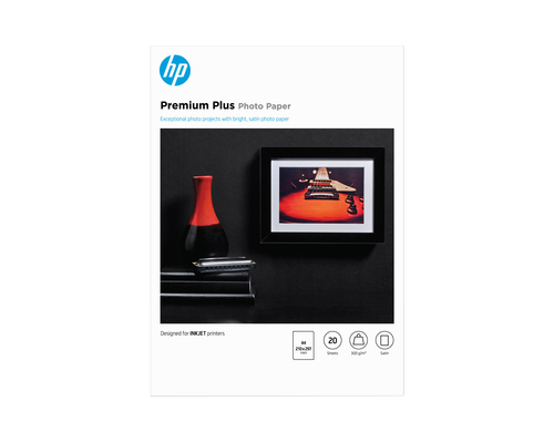 HP Premium Plus Semi-gloss Photo Paper-20 sht&sol;A4&sol;210 x 297 mm