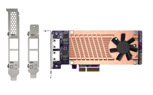 QNAP QM2-2P2G2T&comma; Ethernet&comma; 2500 Mbit&sol;s