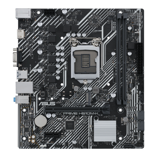 ASUS PRIME H510M-K&comma; micro ATX LGA 1200 &lpar;H5&rpar; Mainboard&comma; 2x DDR4&comma; max&period; 64 GB&comma; 1x HDMI 1&period;4&sol;2&period;0