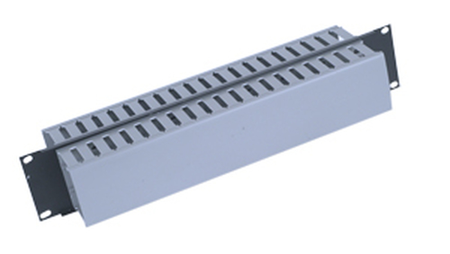 Triton 19 panel 2U with 2x cable trunking