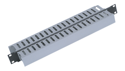 Triton 19 panel 1U with 2x cable trunking