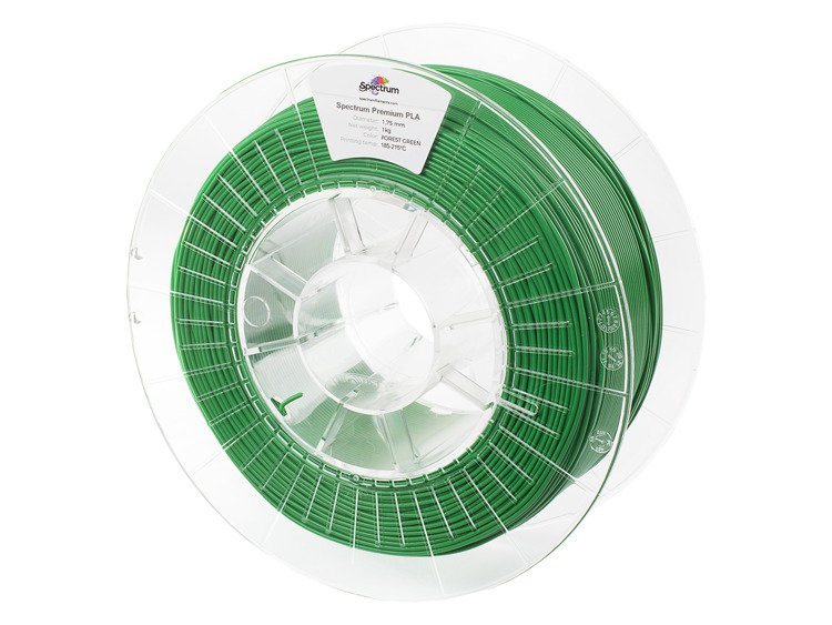 1.75mm Spectrum Filament, Forrest Green, 1000g, 3D-Druckmaterial 1.75mm Spectrum Filament, Forrest Green, 1000g, 3D-Druckmaterial