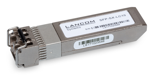 LANCOM Systems LANCOM SFP-SX-LC10 (Bulk 10), 10 Gigabit Ethernet, edelstahl LANCOM Systems LANCOM SFP-SX-LC10 (Bulk 10), 10 Gigabit Ethernet, edelstahl