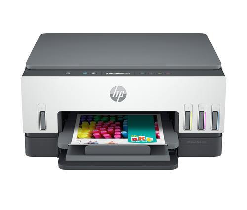 HP Smart Tank 6005 All in One Printer&comma; Thermal Inkjet&comma; bis A4&comma; 4800 x 1200 DPI&comma; 12 Seiten pro Minute&comma; WLAN&comma; grau&comma; wei&szlig;