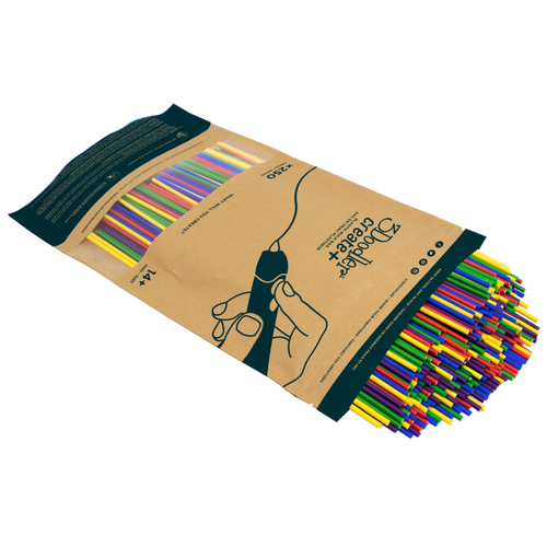 3Doodler CREATE FILAMENT PLA 5 COLORS PL-MIX2-250, Polyacticsäure (PLA), blau, grün, rot, violett, gelb, 2 g 3Doodler CREATE FILAMENT PLA 5 COLORS PL-MIX2-250, Polyacticsäure (PLA), blau, grün, rot, violett, gelb, 2 g