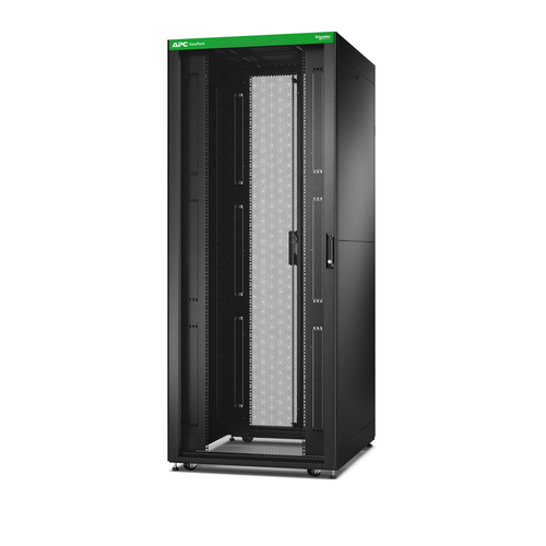 APC Easy Rack 800mm/42HE/800mm mit Dach, Seitenwand, Rollen, Füßen und 4 Halterungen, ohne Boden, schwarz APC Easy Rack 800mm/42HE/800mm mit Dach, Seitenwand, Rollen, Füßen und 4 Halterungen, ohne Boden, schwarz