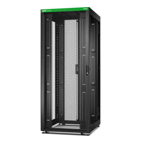 APC Easy Rack 800mm/42HE/1000mm mit Dach, Rollen, Füßen und 4 Halterungen, ohne Seitenteile, Boden, schwarz APC Easy Rack 800mm/42HE/1000mm mit Dach, Rollen, Füßen und 4 Halterungen, ohne Seitenteile, Boden, schwarz