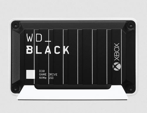 Western Digital WD&lowbar;BLACK D30 2 TB USB Typ-C 3&period;2 Gen 2 &lpar;3&period;1 Gen 2&rpar; Schwarz&comma; Wei&szlig;